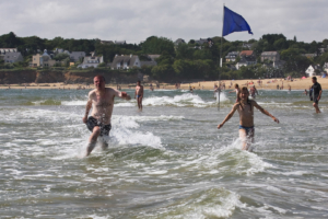Am Strand von Guidel Plage