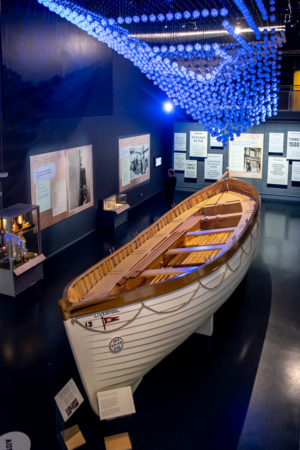 18.10.2018 - Maritime Museum, Falmouth - Beiboot der Titanic (Nachbau)