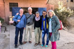 25.1.2019 - Ecomusée Berbère: Michael, Thomas, Christel, Khalid, Karin