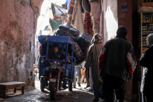 29.1.2019 - Lieferung in den Souk ;-), Marrakesch