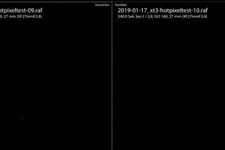 XT3   160 ISO 240s NR aus vs an