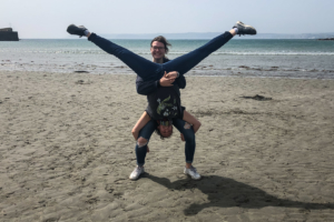 18.4.2019 - St. Michael&#039;s Mount, Double Cartwheel