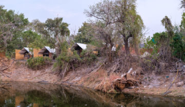 30.9.2019 - Das "Old Bridge" in Maun