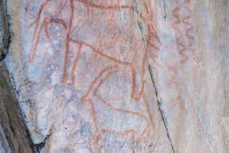 9.9.2019 - Savuti, Rock Paintings