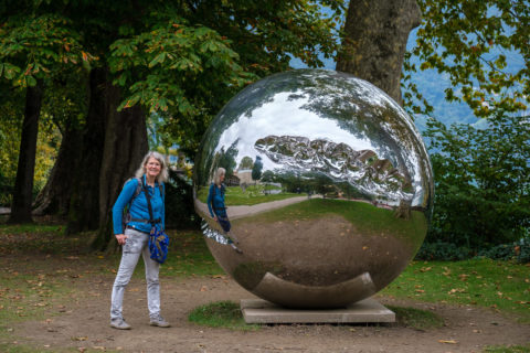 6.10.2020 - Lugano, Kunst im Ciani Park