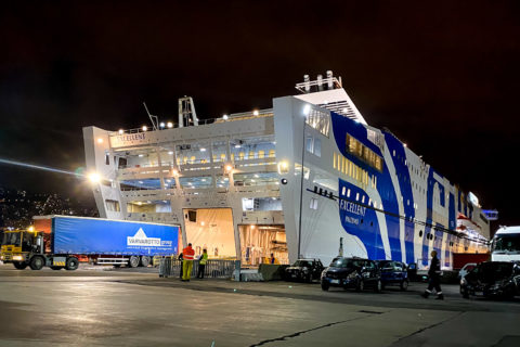 6.10.2020 - Einschiffung in Genua - MV Excellent