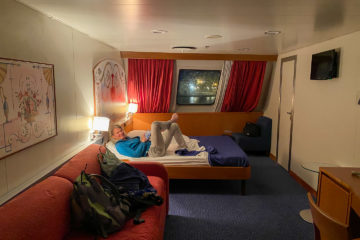 6.10.2020 - Einschiffung in Genua - MV Excellent Family Suite