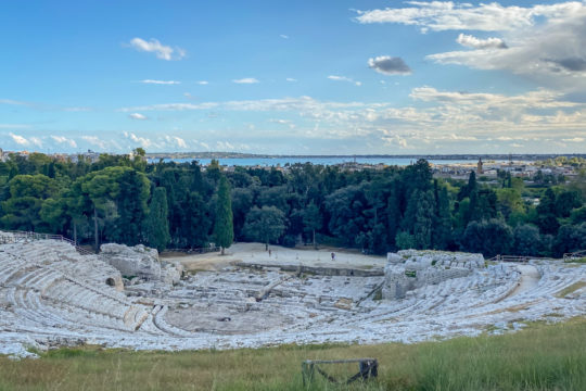 19.10.2020 - Archäologischer Park Siracusa, Teatro greco