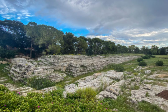 19.10.2020 - Archäologischer Park Siracusa, Altar des Heron