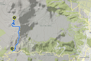 23.10.2020 - Exkursion auf den Ätna: 7km, 1000 Höhenmeter (bergab ;-), 4:15 std.
