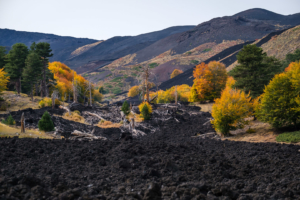 25.10.2020 - Fahrt nach Lipari. Etna Nord