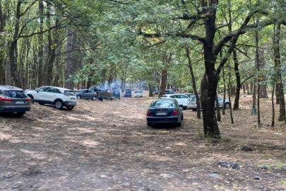 25.10.2020 - Fahrt nach Lipari. Alle Sizilianer suchen Kastanien