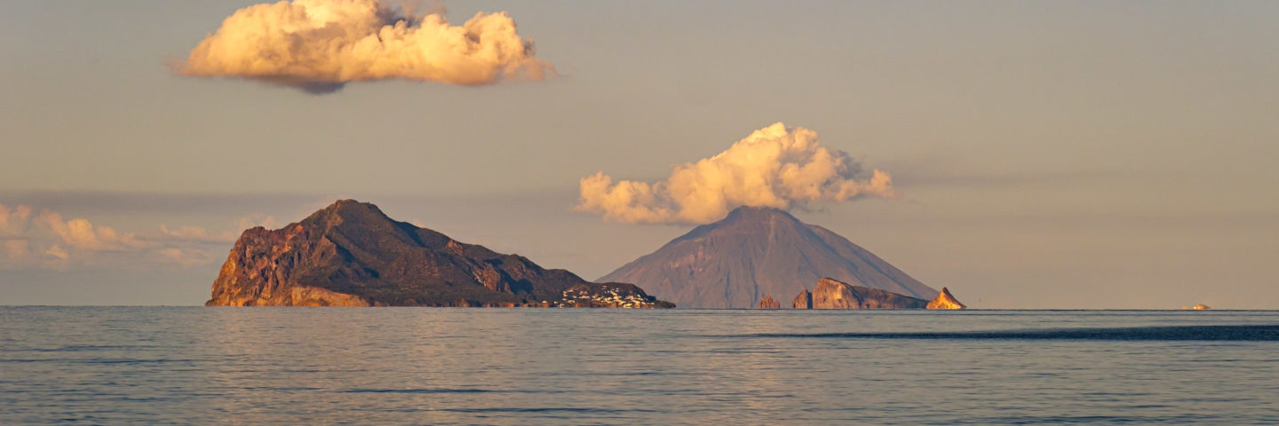 26.10.2020 - der 1. Fahrrad-Ausflug auf Lipari. Panarea und Stromboli