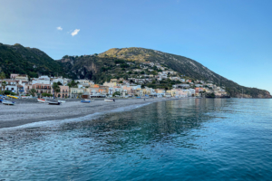 26.10.2020 - der 1. Fahrrad-Ausflug auf Lipari. Canneto