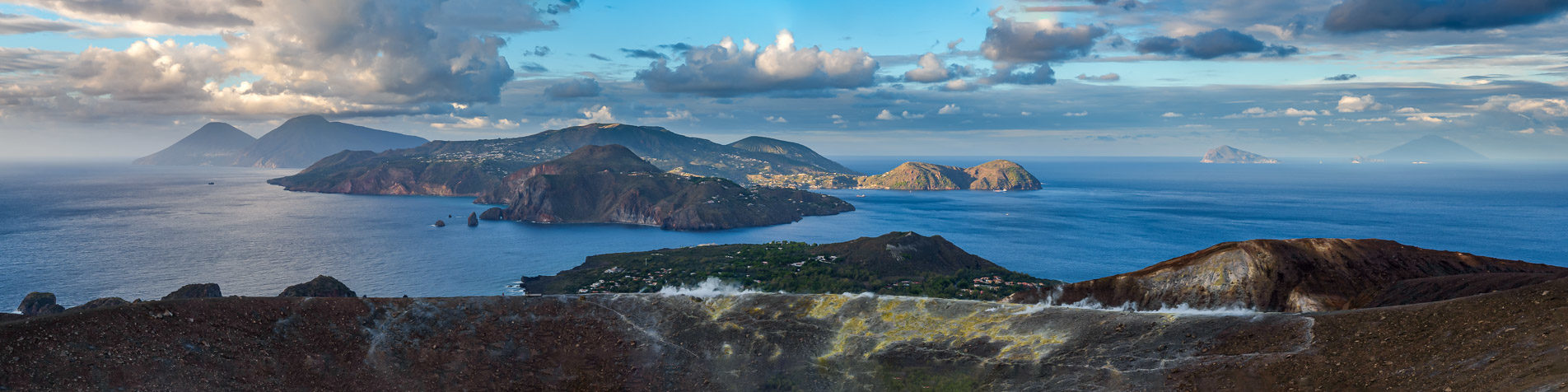 28.10.2020 - Vulcano, Gran Cratere und Lipari