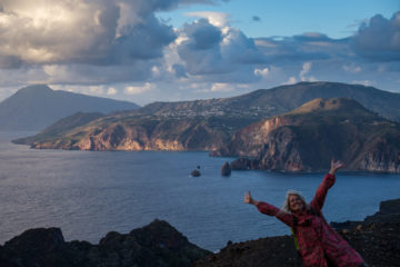 28.10.2020 - Vulcano, Blick auf Lipari