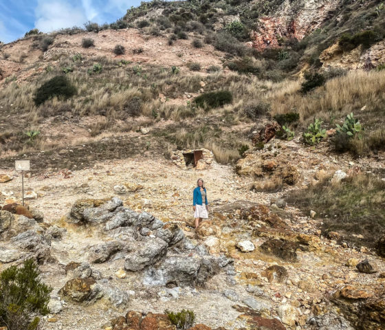 30.10.2020 - Giro di Lipari: Cave di Caolino