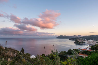 31.10.2020 - Lipari Hafen, vom Ferienhaus aus