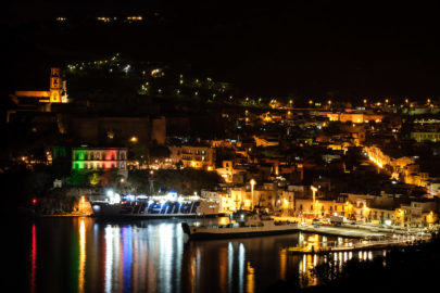 31.10.2020 - Lipari Hafen, Castello