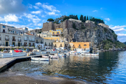 5.11.2020 - Marina corta und Castello, Lipari