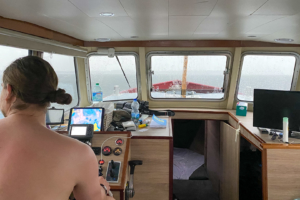 24.6.2021 - Gewitter auf dem Jezioro Dargin
