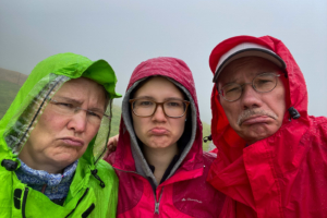 16.7.2021 - Marienberg-Jubiläumsweg ... aber es beginnt kräftiger Regen :-(