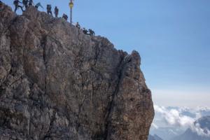 21.7.2021 - Zugspitze ... Stau am Gipfel
