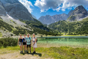 23.7.2021 - Ehrwald - Coburger Hütte, Blick auf den Seebensee