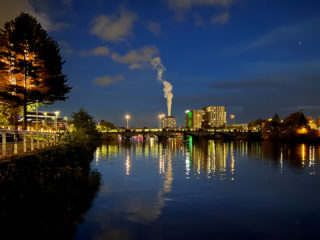 31.10.2021 - Glasgow, Spaziergang am Clyde, Victoria Bridge