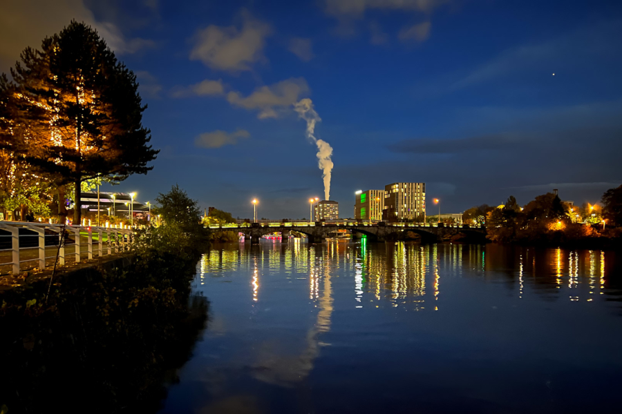 31.10.2021 - Spaziergang am Clyde, Victoria Bridge