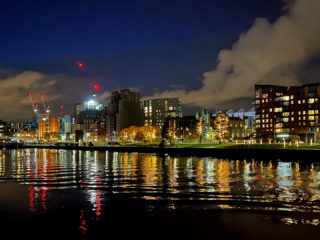 31.10.2021 - Glasgow, Spaziergang am Clyde