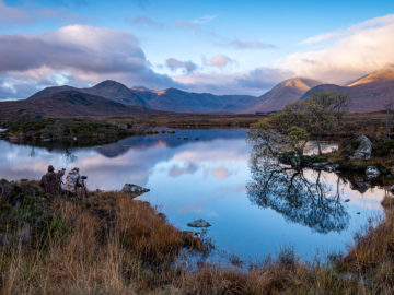 3.11.2021 - Rannoch Moor, Lochan na h-Achlaise ... occupied ;-(