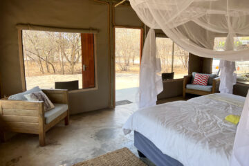 16.9.2022 - Leopard Plains, Tent 1