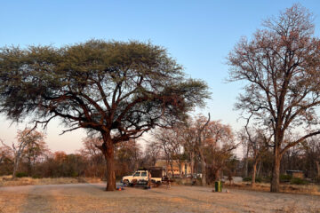 18.9.2022 - Moremi South Gate, Campsite 7