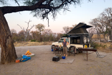 18.9.2022 - Moremi South Gate, Campsite 7