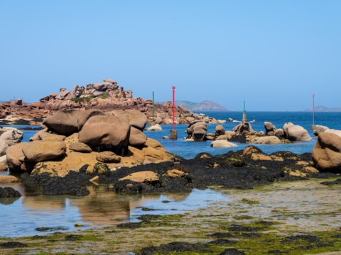4.6.2023 - Wanderung Côte de Granit Rose, Einfahrt in den Port de Ploumanac´h