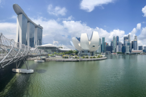 21.6.2023 - Marina Bay, Helix Bridge, Expo &amp; Marina Bay Sands, Art Science Museum