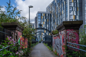 11.8.2023 - Manchester, Irwell River Woden St Footbridge