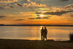 25.8.2023 - Abendspaziergang am Fleesensee
