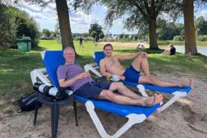 21.8.2023 - Erster Kanu-Strand-Ausflug