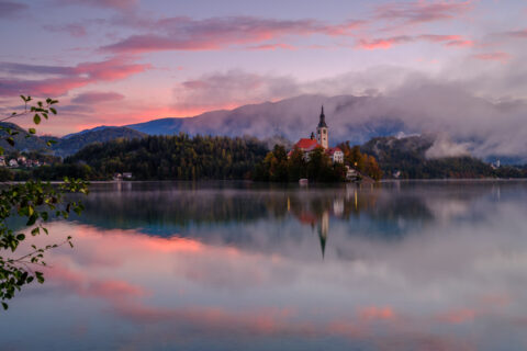 22.10.2023 - Lake Bled, Wallfahrtskirche Mariä Himmelfahrt