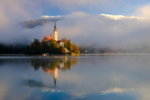22.10.2023 - Lake Bled, Wallfahrtkirche Mariä Himmelfahrt