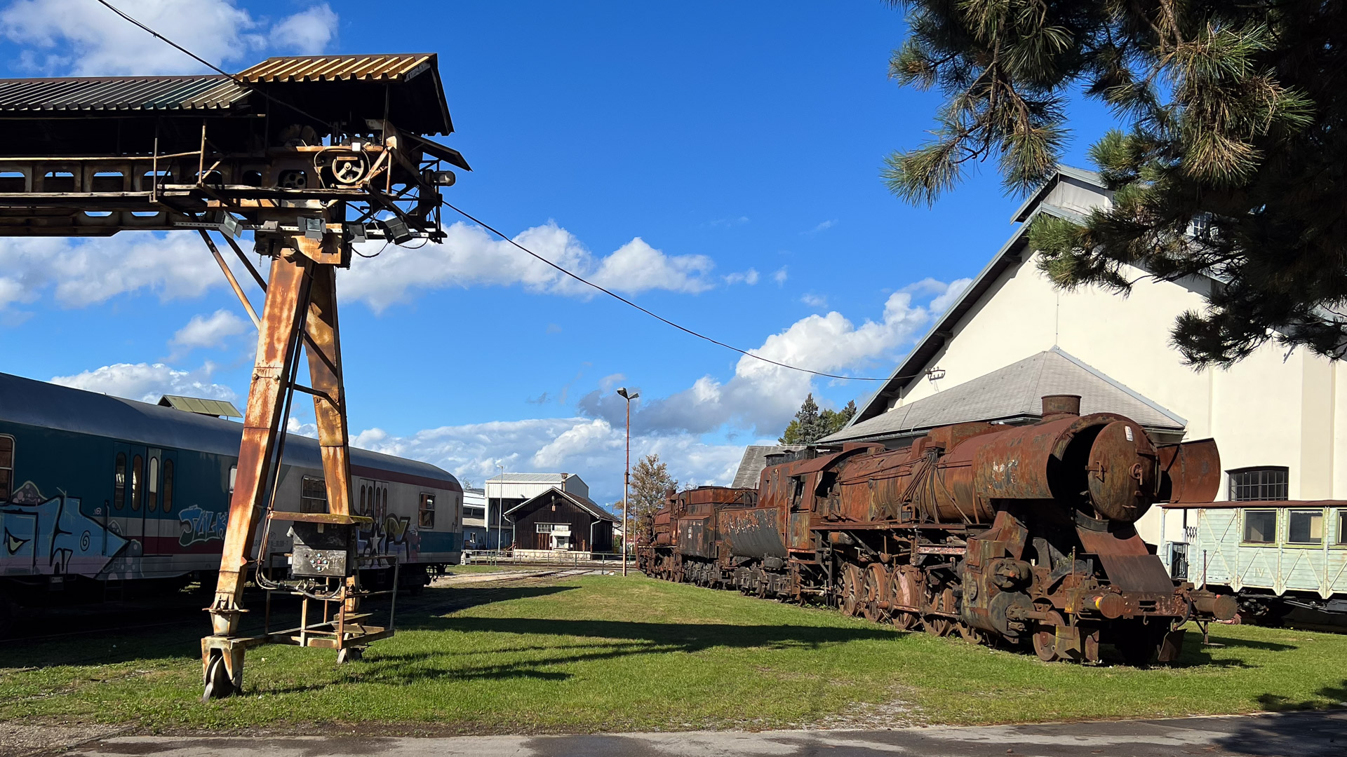 22.10.2023 - Eisenbahnmuseum Lubljana
