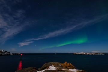 22.2.2024 - Hamn i Senja, Nordlichter