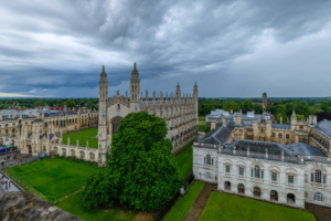 14.6.2024 - Cambridge, Great St Mary´s Church - Blick auf King´s College