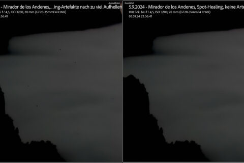 5.9.2024 - Mirador de los Andenes, stacked mit Artefakten