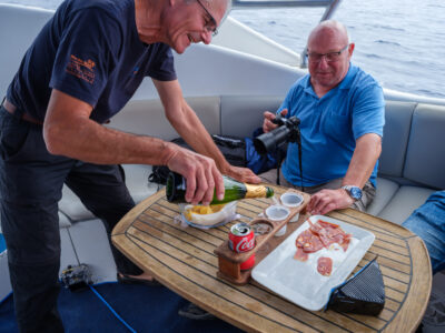 6.9.2024 - Bootstour von Tazacorte, ... hat teilweise auch Erfolg ...
