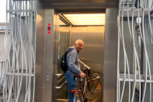 22.10.2024 - Wien Radtour - nur Treppen im MQ