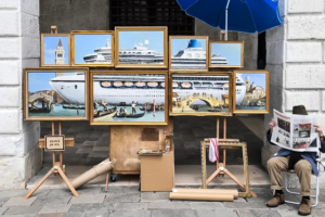 Noch ein Banksy 2019: Venice in Oil