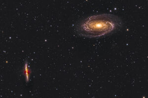 8.4.2025 - M81,M82, Bode&Cigar Galaxy, 7,7h RGB, 3h Ha